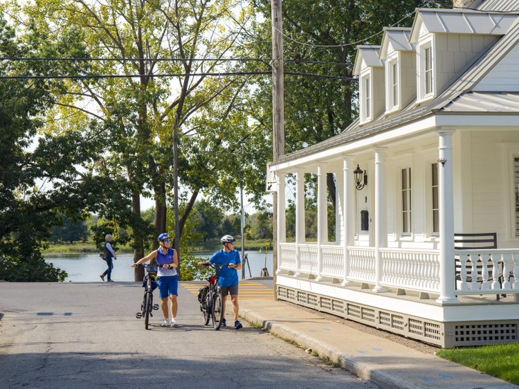 Piste cyclable La Riveraine