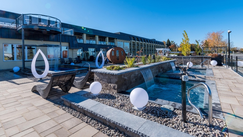 Hôtel de la Rive et le O Spa Nordique