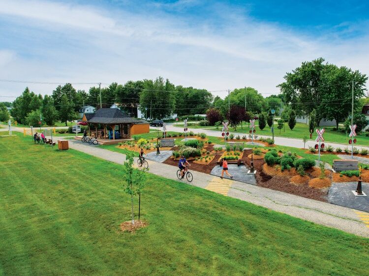 Parc régional de Beauharnois-Salaberry et son réseau - Halte-de-la-Gare
