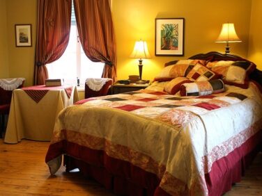 Tourisme Montérégie | Vue d'une chambre de gîte champêtre
