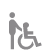 Partially accessible to persons with reduced mobility